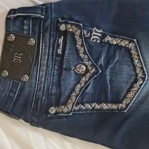 Like new miss me jeans size 29 signature rise boot